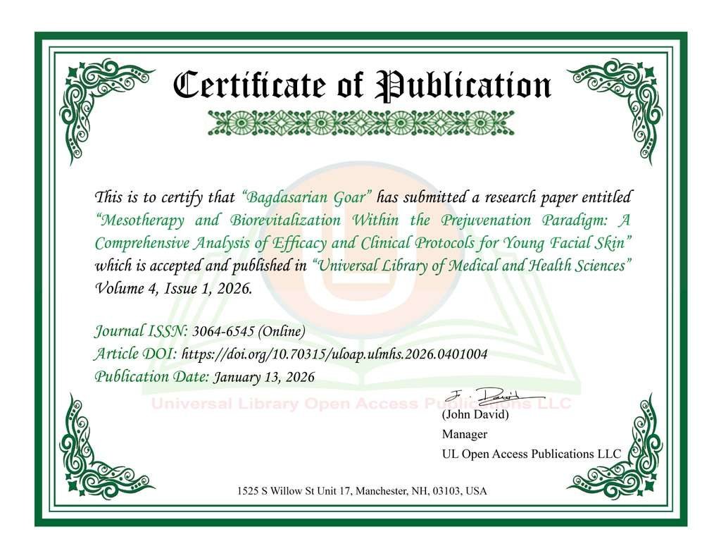 Mesotherapy and Biorevitalization Within the Prejuvenation Paradigm
